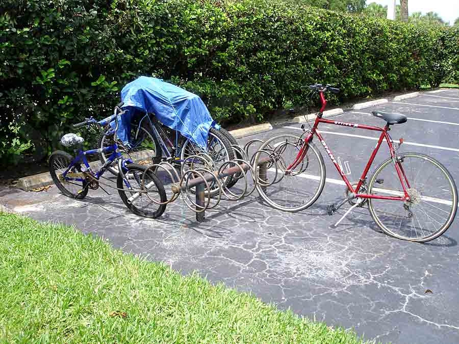 Pipers Pointe Bike Rack